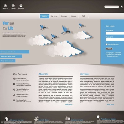 從模板到創(chuàng)意 探索網(wǎng)頁(yè)與網(wǎng)站設(shè)計(jì)的視覺(jué)藝術(shù)